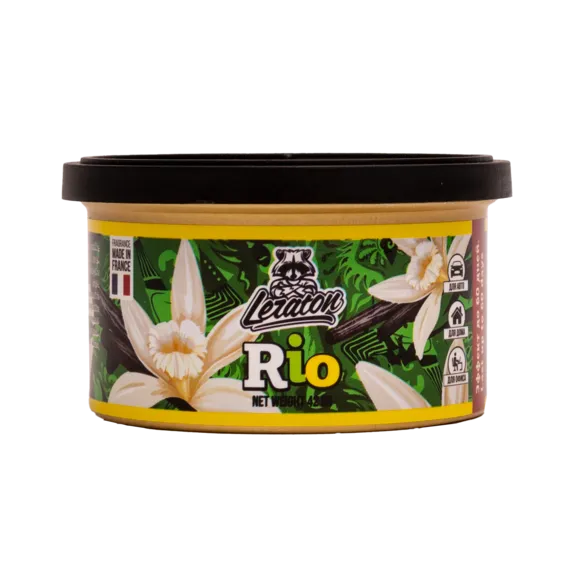 Ароматизатор для автомобиля в банке LERATON Rio (Vanilla/Ваниль)