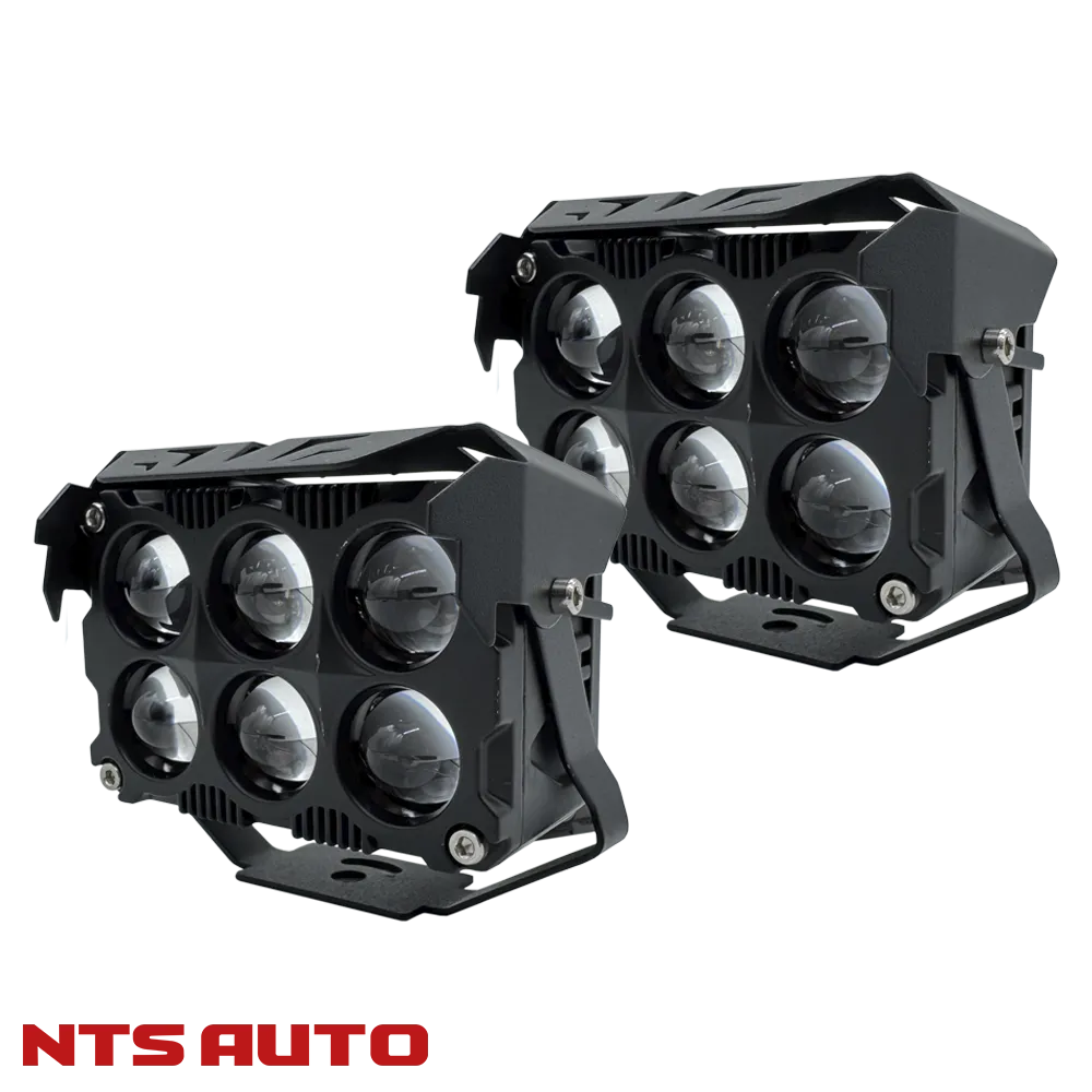 Фара диодная с СТГ 6LED-76W-WY