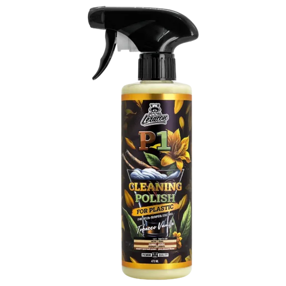 Очиститель-полироль пластика LERATON Р1 TOBACCO VANILLA, 473мл