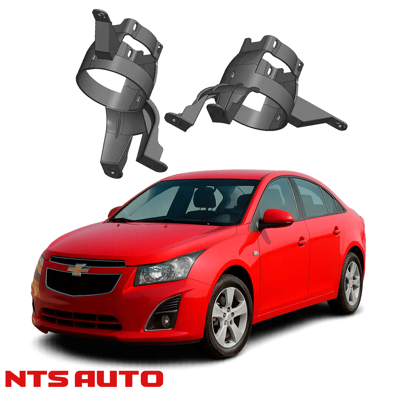 Крепления для противотуманных фар на Chevrolet Cruze (2004–2013)